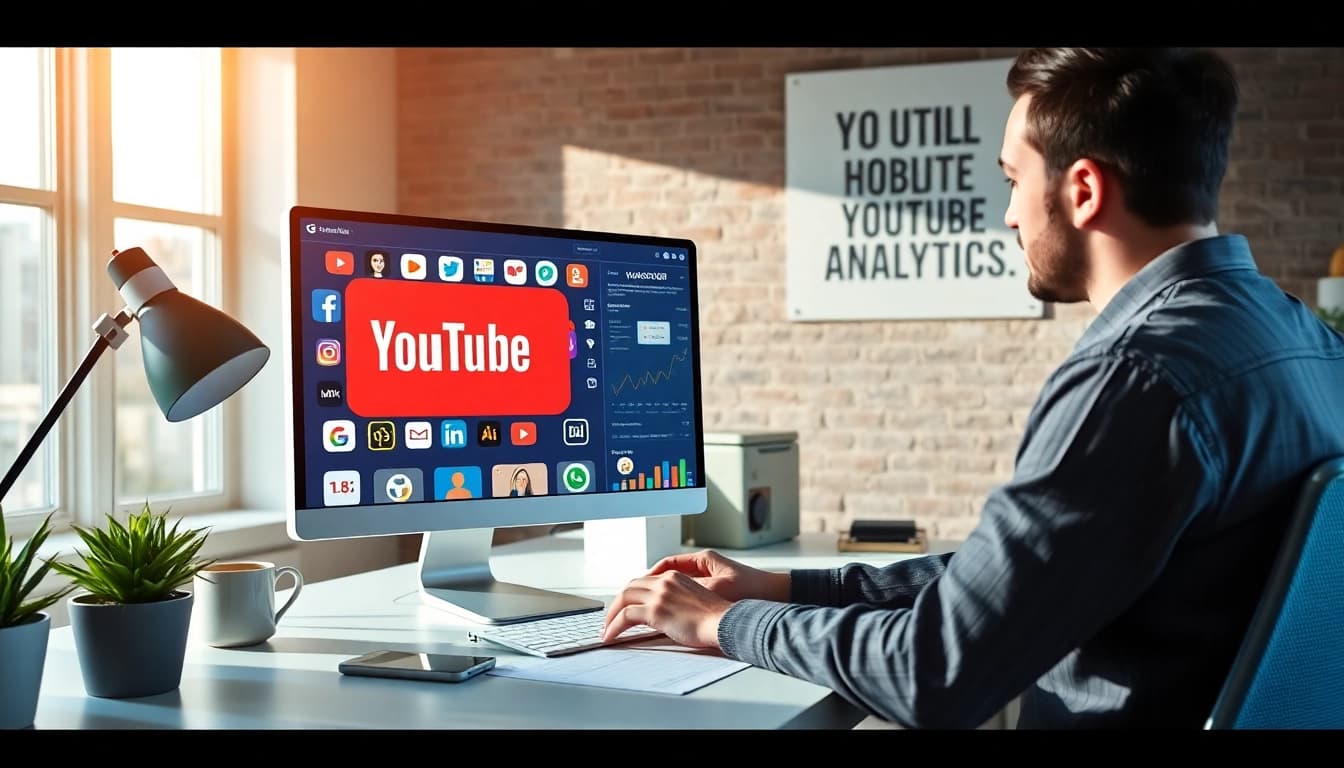 youtube 再生回数 購入で効果的なソーシャルメディアマーケティングプロセスを強調する画像。