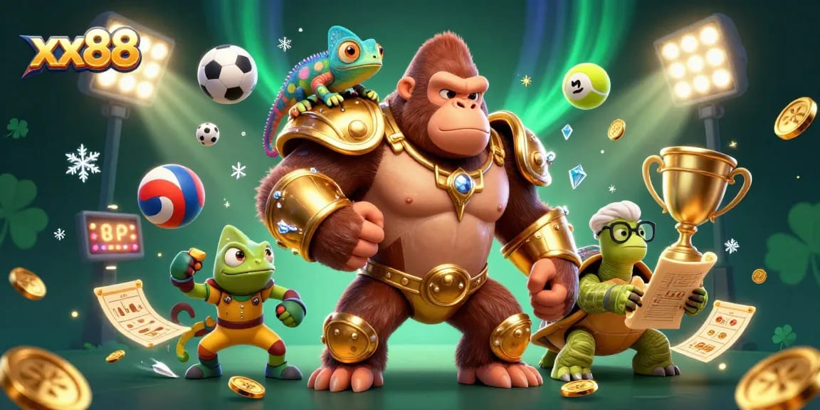 Experience thrilling gameplay at xx88 online casino with vibrant characters and dynamic elements.