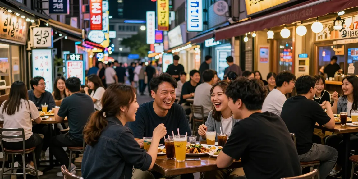하루이야기에서 즐거운 밤을 보내는 사람들, 강남 유흥 문화의 모습