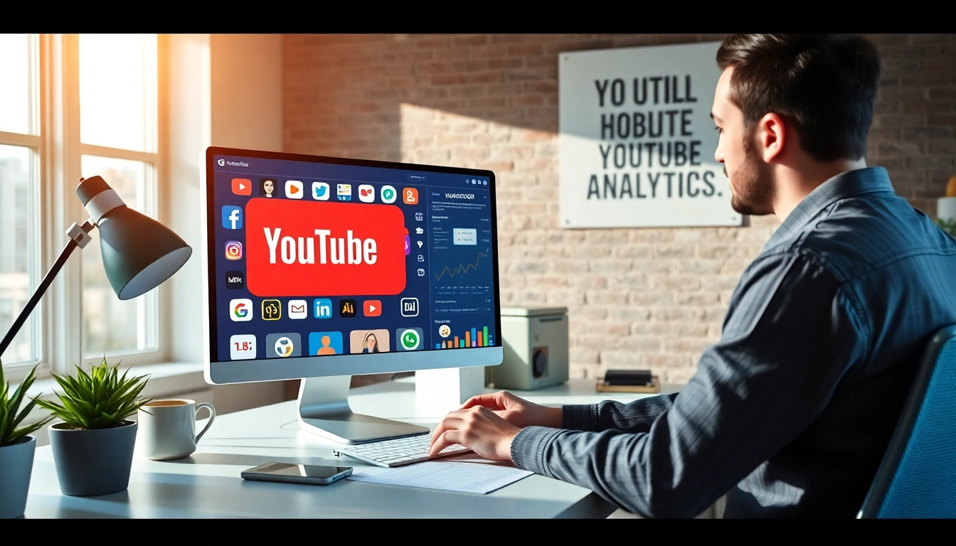 youtube 再生回数 購入で効果的なソーシャルメディアマーケティングプロセスを強調する画像。