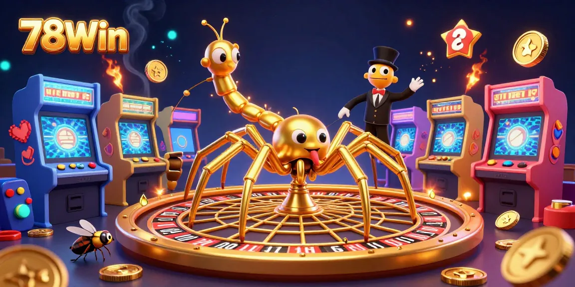Experience thrilling gameplay with the 78Win casino, illustrated featuring dynamic characters in a captivating scene.