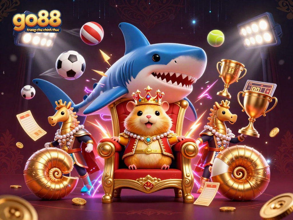 Experience the thrill of go88 trang chu chinh thuc with a vibrant, dynamic casino scene featuring energetic sports elements.